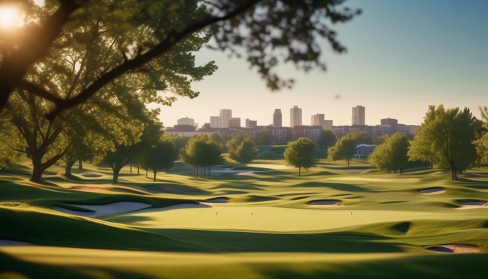 beautiful golf course in cherry creek