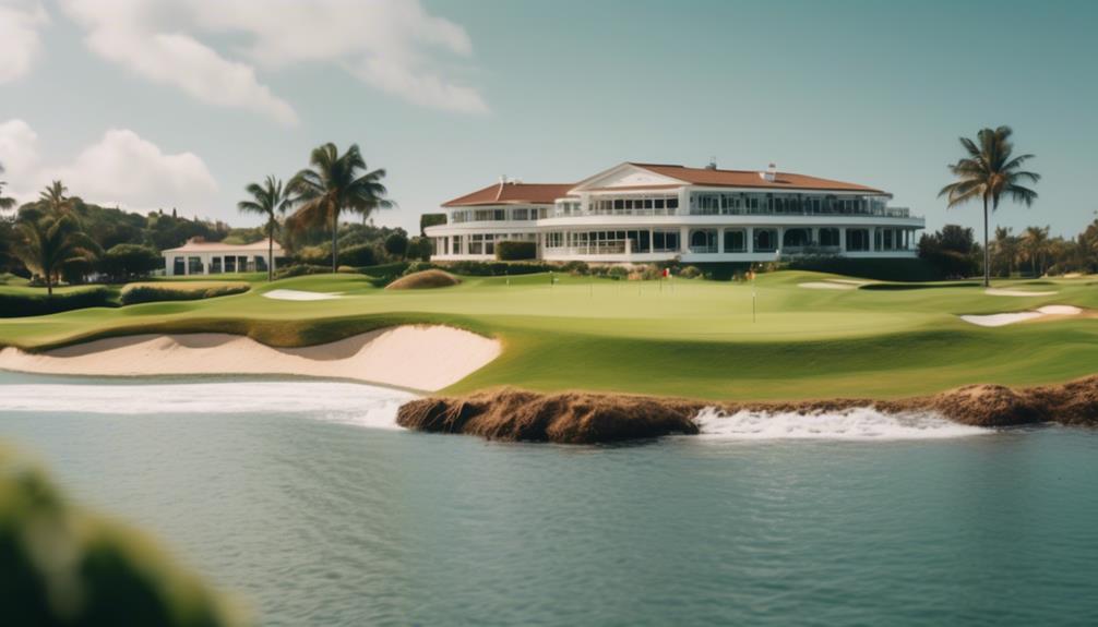 scenic golf course near venice
