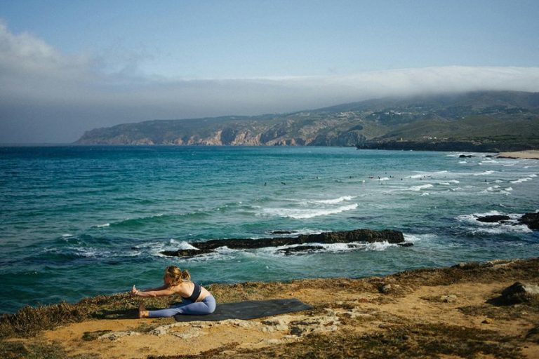 summer outdoor yoga locations